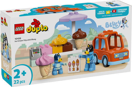 LEGO Een ijsje halen met Bluey 10458 DUPLO Bluey (الطلب المسبق: 1 أغسطس)