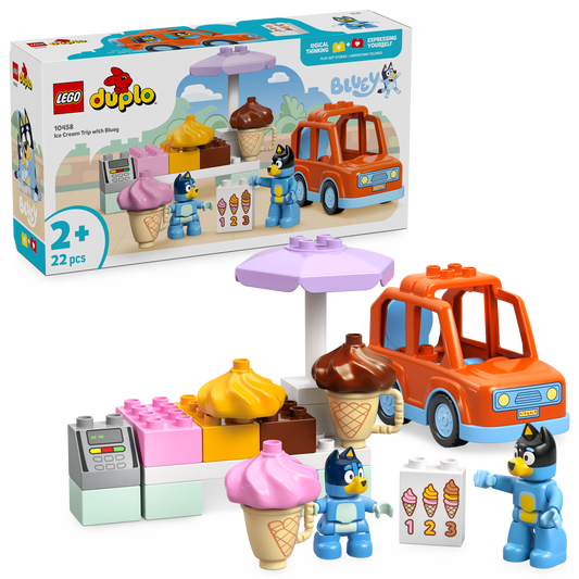 LEGO Een ijsje halen met Bluey 10458 DUPLO Bluey (الطلب المسبق: 1 أغسطس)