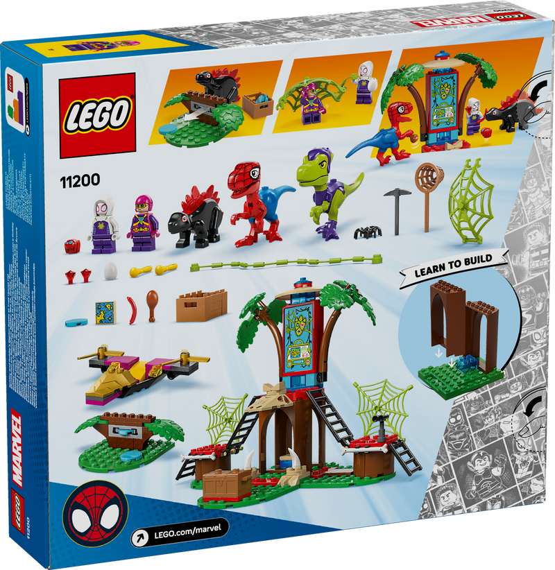 LEGO Spidey en Gobby's Rapture strijd bij de boomhut 11200 Spidey
