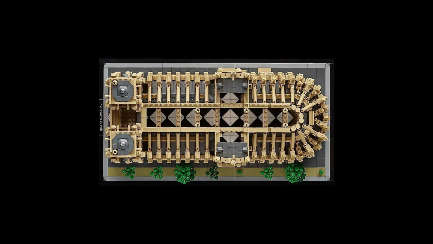 ليغو نوتردام كاثيدرال 21061 الهندسة المعمارية