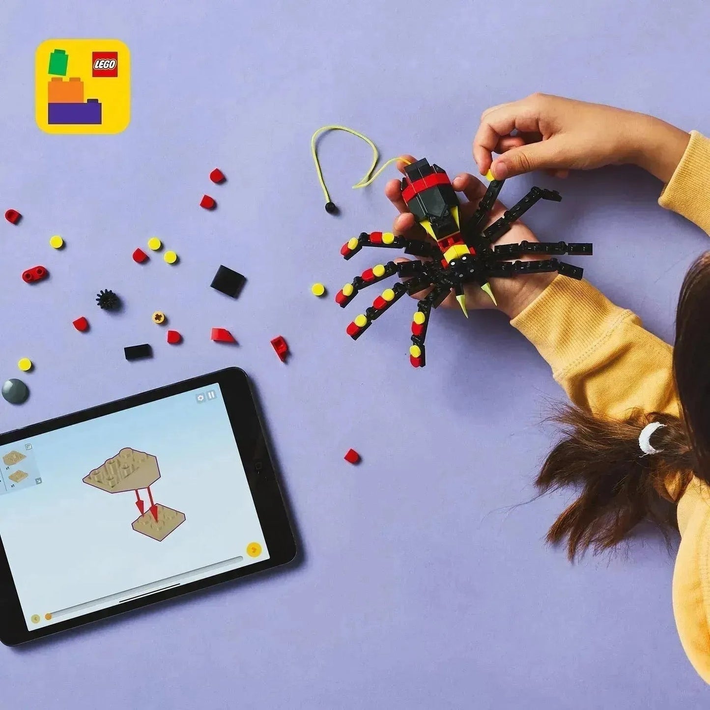 مجموعة ليجو وايلد: Spannende Spin 31159 كرياتور 3 في 1