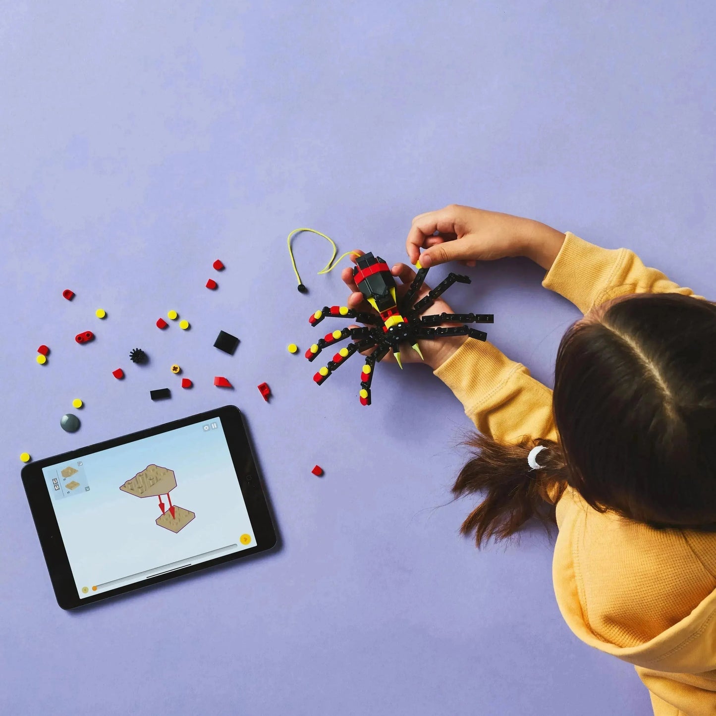 مجموعة ليجو وايلد: Spannende Spin 31159 كرياتور 3 في 1