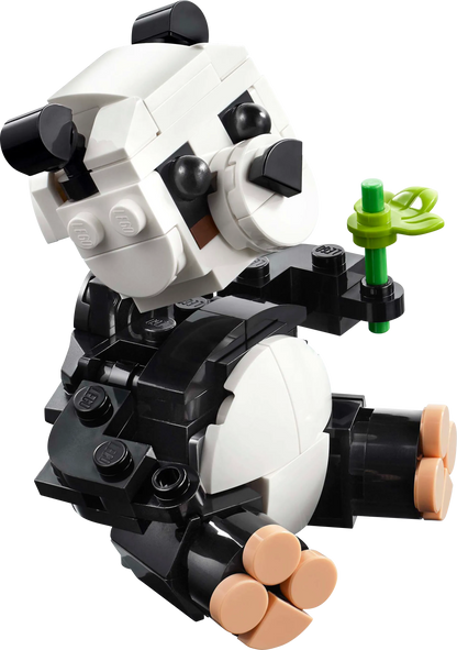 مجموعة ليجو وايلد: Pandafamilie 31165 Creator 3-in-1