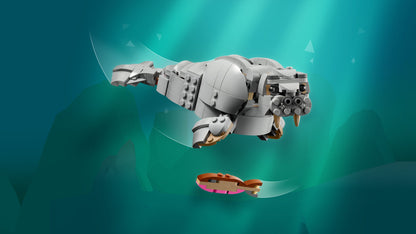 ليغو حيوانات برية: وحيد القرن القوي مع الطيور 31171 كريتور