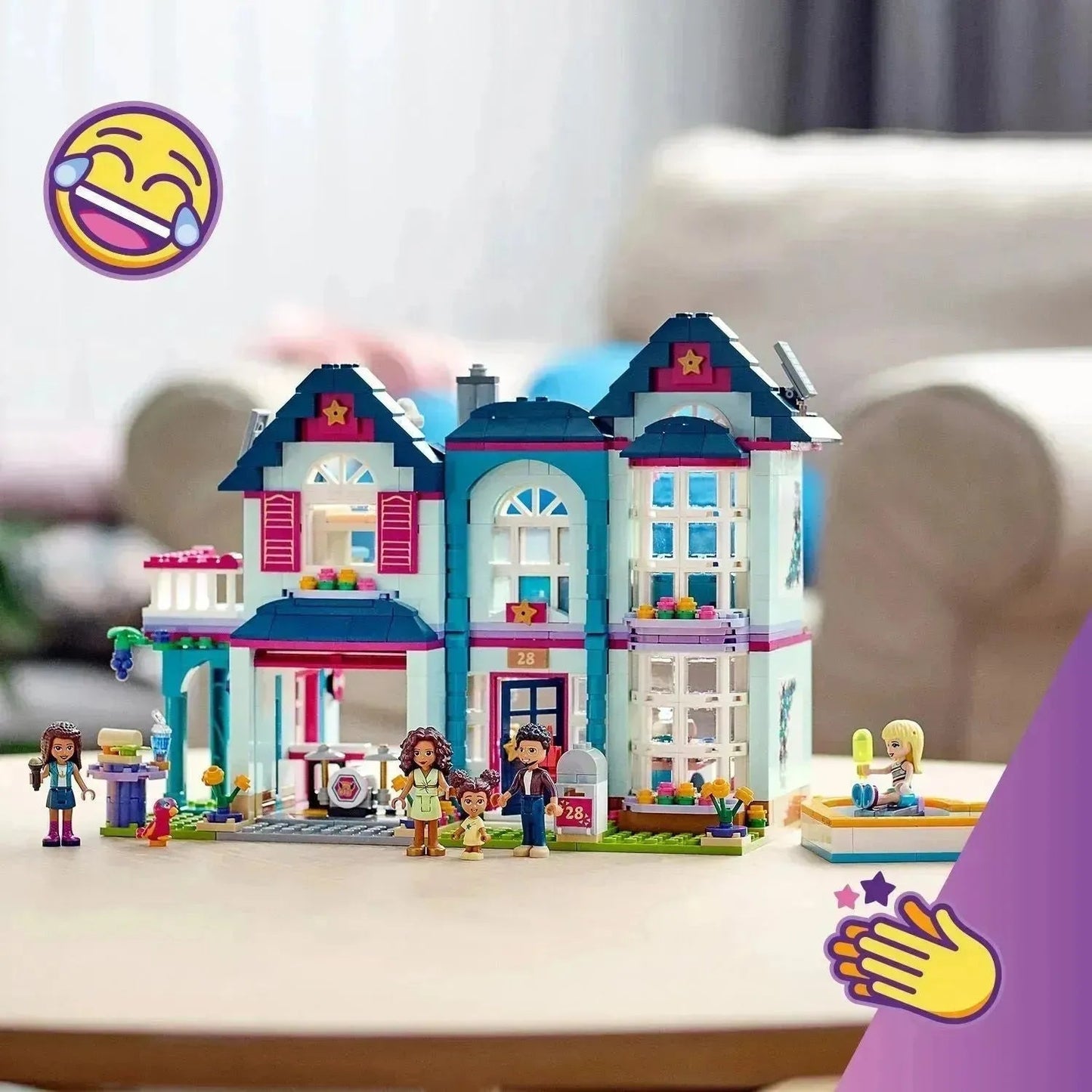 ليغو منزل عائلة أندريا 41449 الأصدقاء