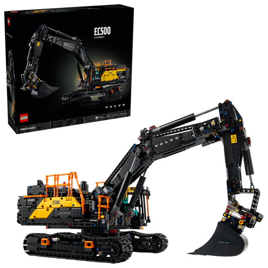 LEGO فولفو EC500 Hybride Rupsgraafmachine 42215 تكنيك (طلب مسبق: أغسطس)