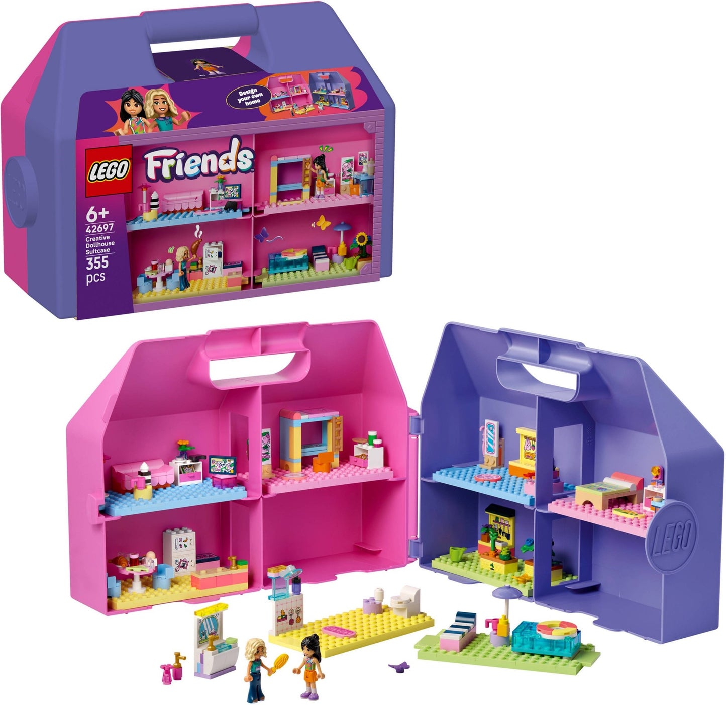 LEGO Creative Dollhouse Suitcase 42697 Friends