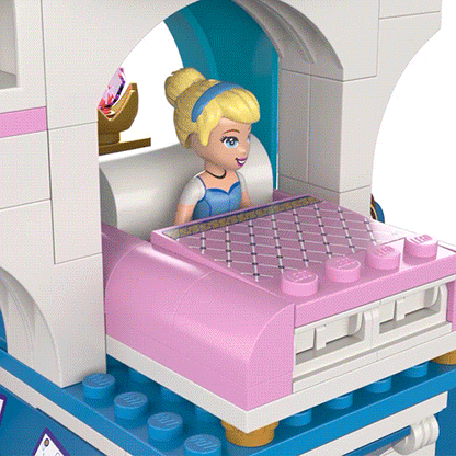 ليجو هيت ديزني كاستيل فان اسيبستر وحقيبة برنس 43206 ديزني