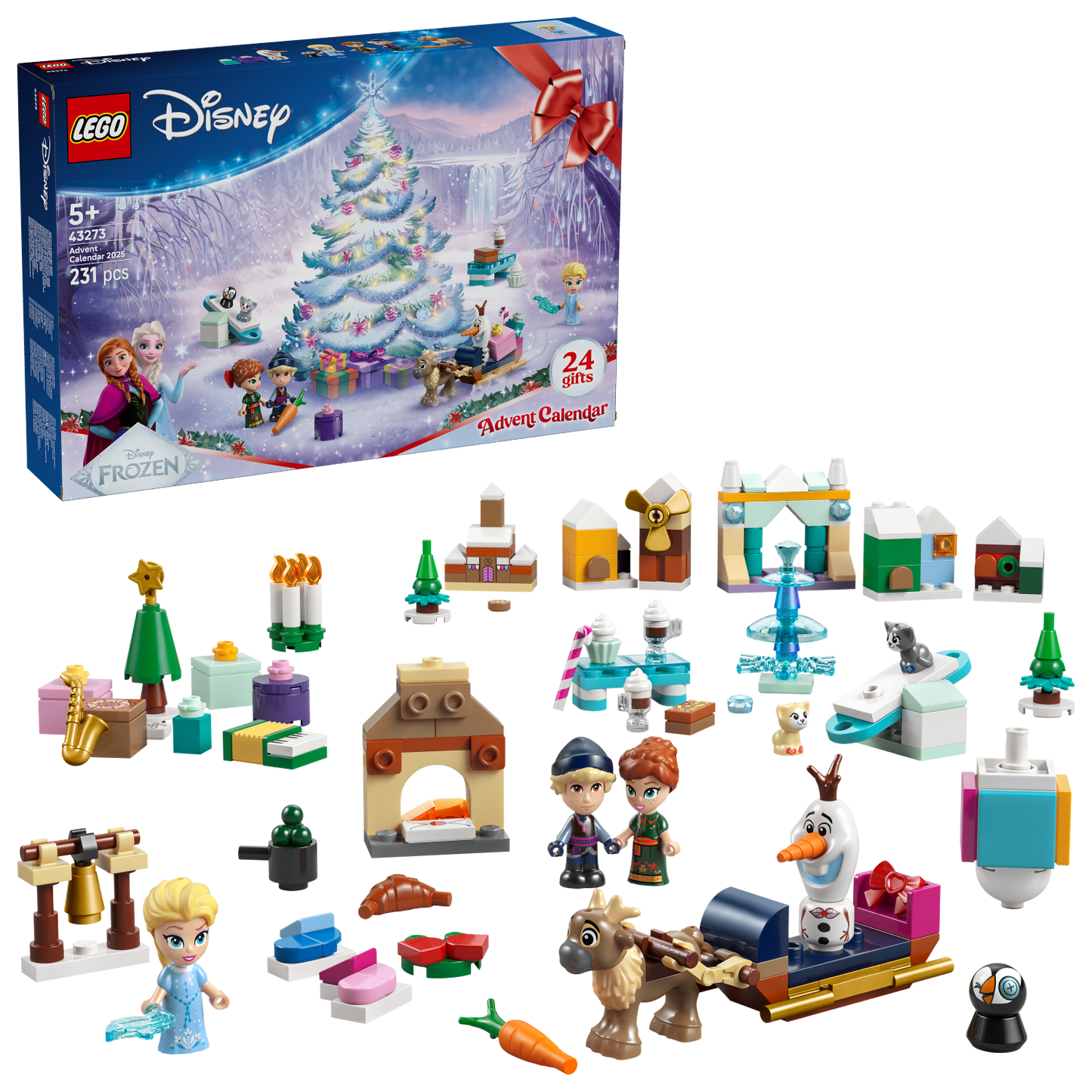 LEGO Adventcalender 2025 43273 Disney Prinsessen