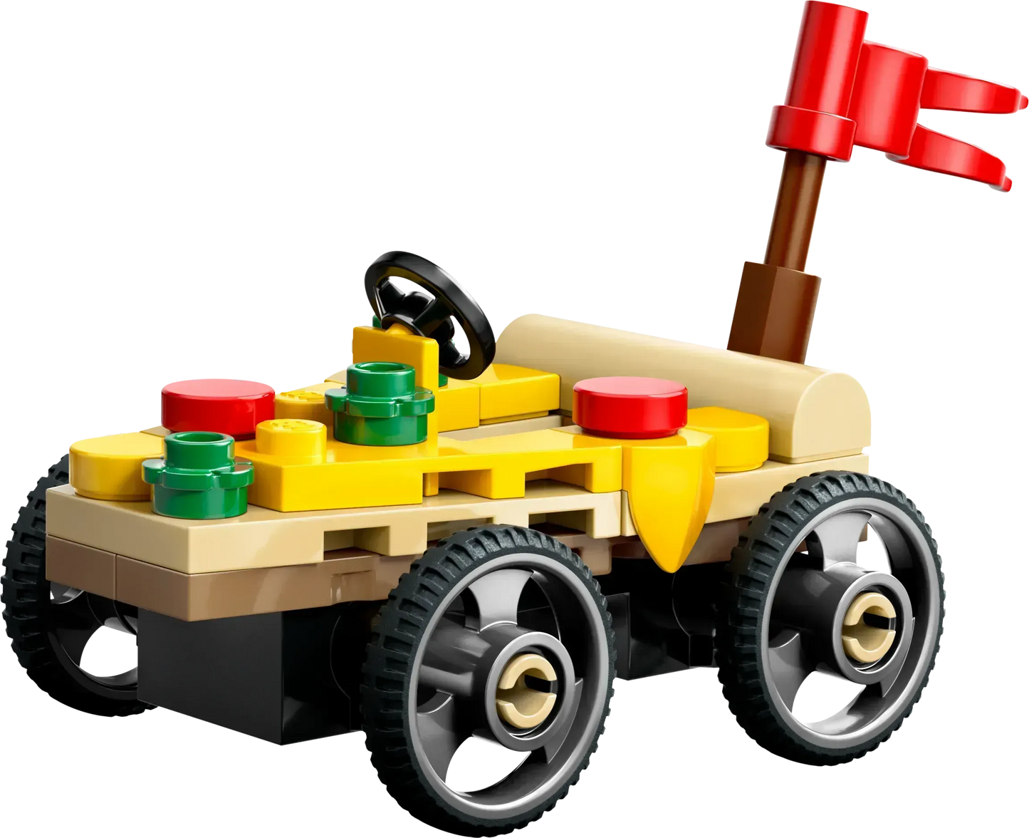 حزمة LEGO Raceauto: Pizzabestelwagen vs Brandweerwagen 60458 City