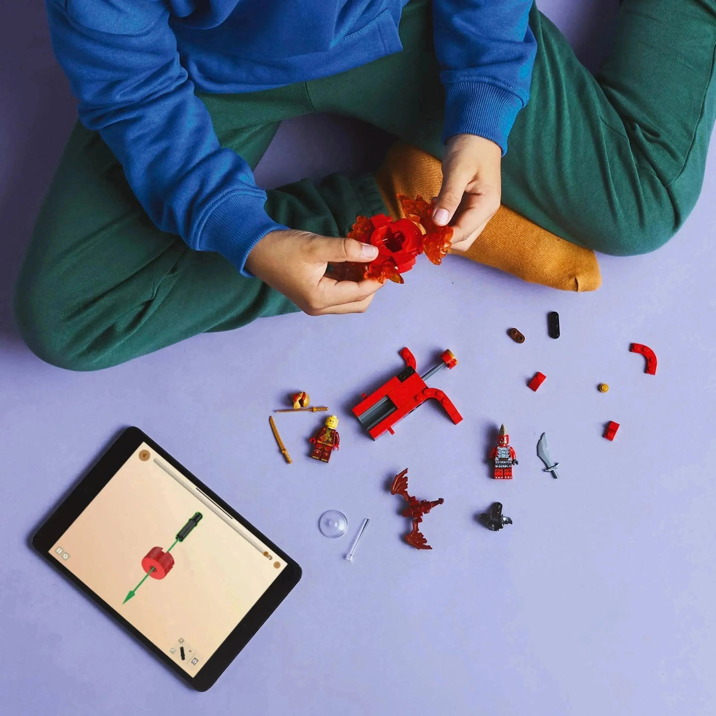 ليغو كاي سبينجيتسو دراكين سبينر 71823 نينجاغو