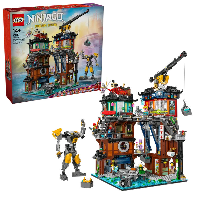 LEGO Ninjago City: The Workshops 71837 Ninjago -  - 2TTOYS | Official LEGO shop😊🥰