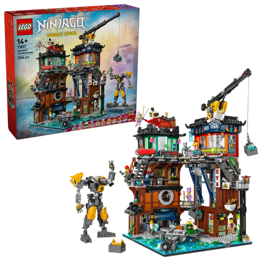 LEGO Ninjago City: The Workshops 71837 Ninjago -  - 2TTOYS | Official LEGO shop😊🥰
