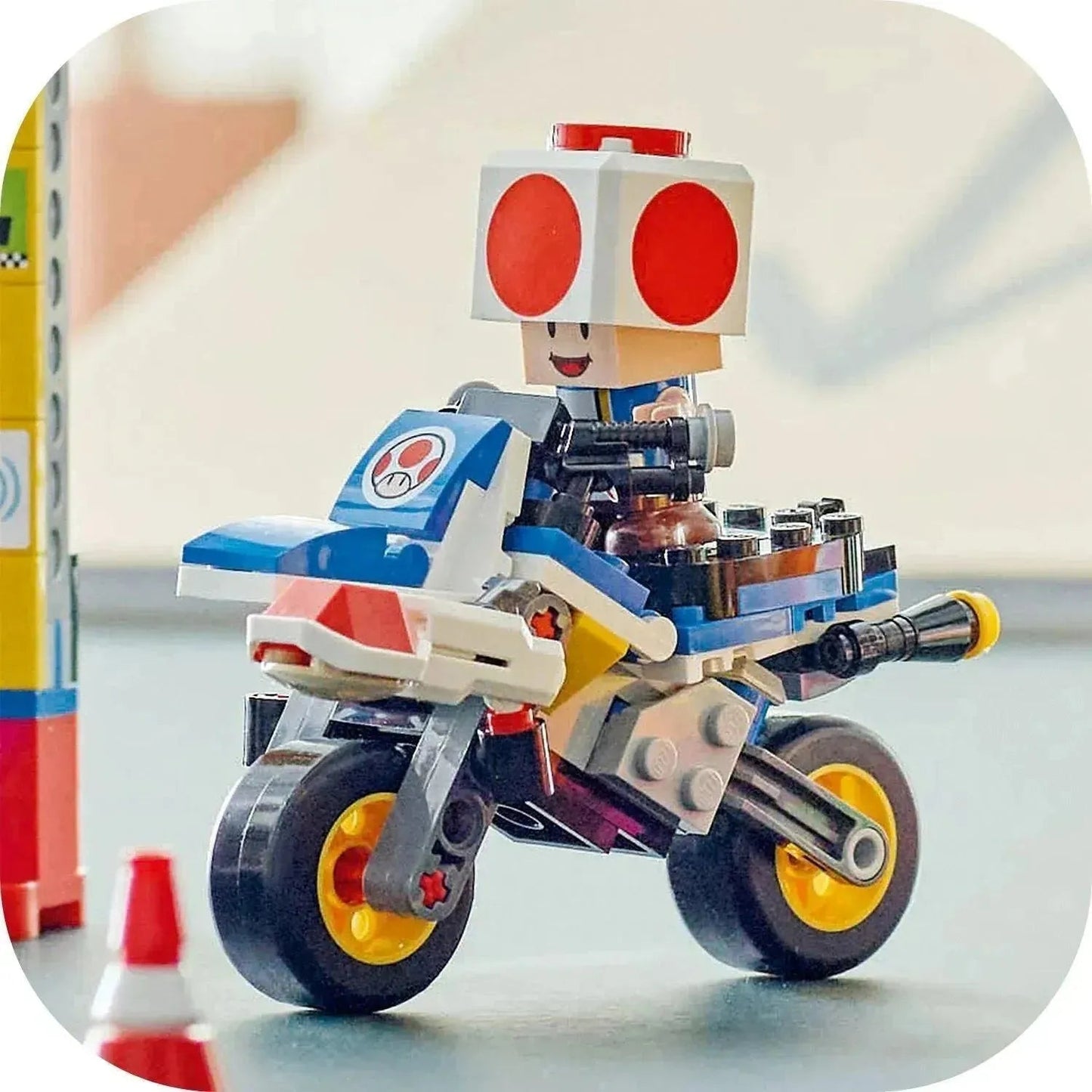 ليجو ماريو كارت - مجموعة بيبي بيتش آند جراند بريكس 72036 سوبر ماريو