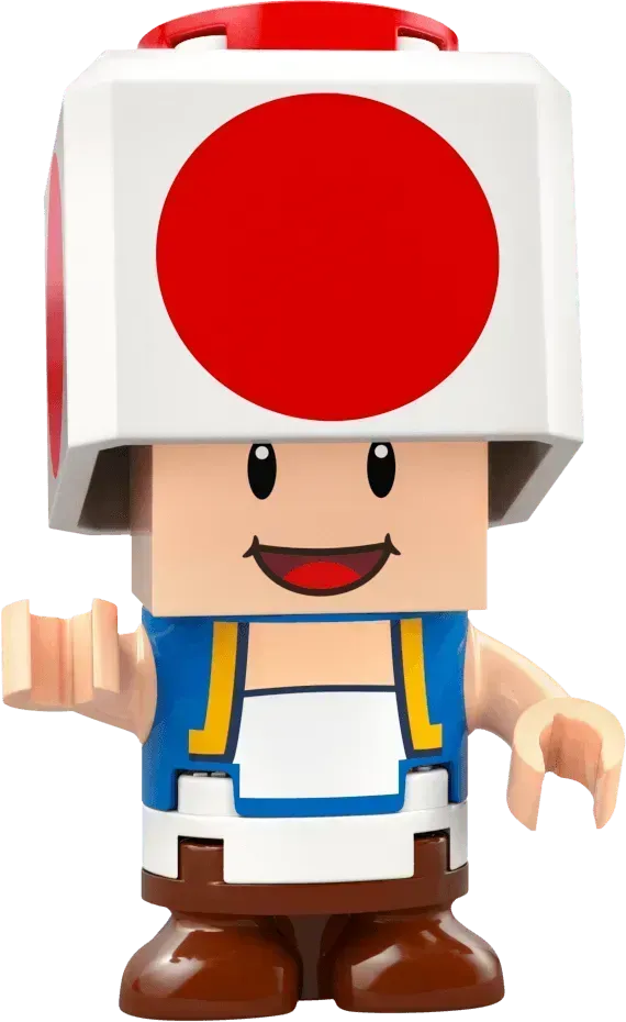 ليجو ماريو كارت - مجموعة بيبي بيتش آند جراند بريكس 72036 سوبر ماريو