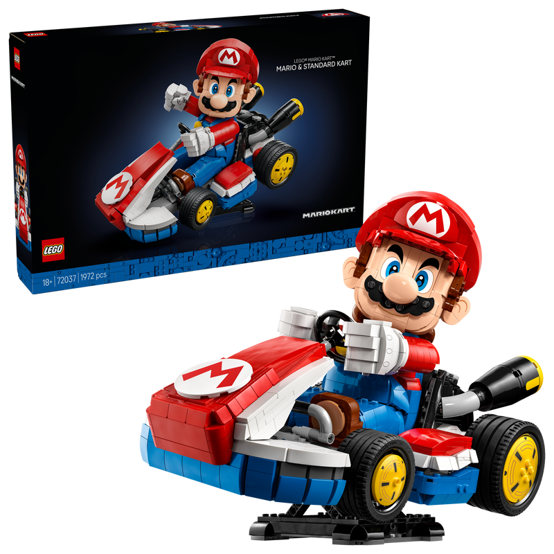 LEGO Mario Kart™ – Mario en standaardkart 72037 Supermario (طلب مسبق: جولي)