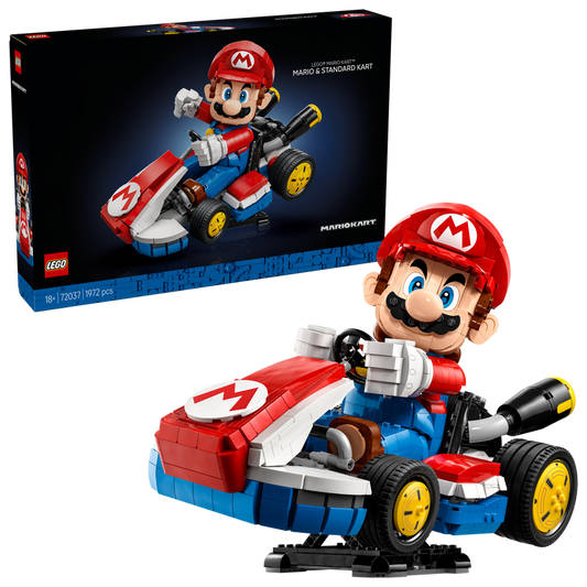 LEGO Mario Kart™ – Mario en standaardkart 72037 Supermario (طلب مسبق: جولي)