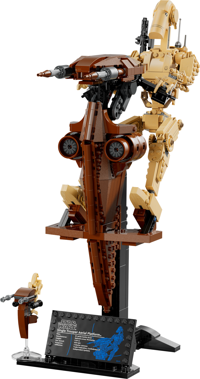 LEGO The B1 Battle Droid with STAP 75428 StarWars