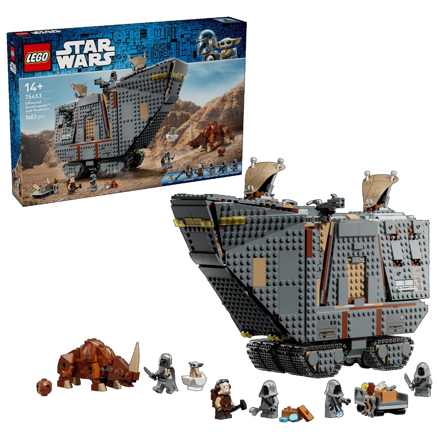 LEGO Offworld Sandcrawler™ and Mudhorn 75453 StarWars