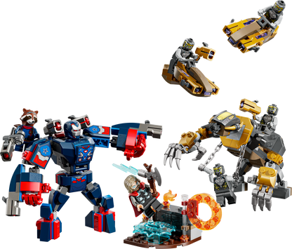 LEGO Endgame Thor vs. Chitauri 76322 الأبطال الخارقين (طلب مسبق: أغسطس)