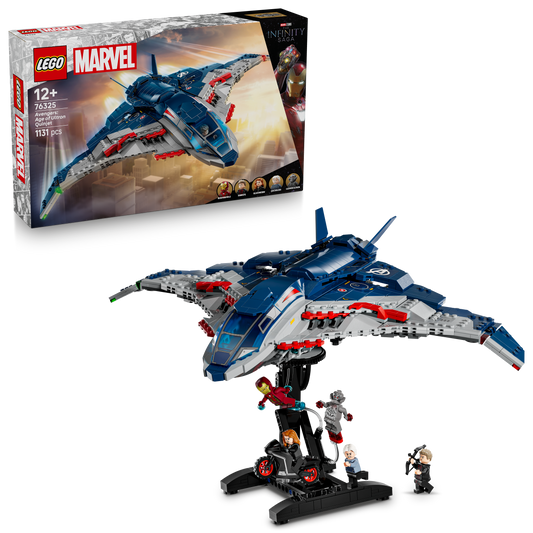 LEGO Avengers Quinjet vs. Ultron 76325 الأبطال الخارقين (طلب مسبق: أغسطس)
