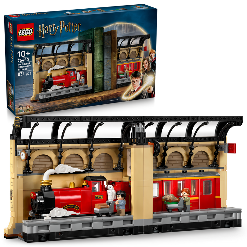 LEGO Zweinstein Express boekensteun 76450 Harry Potter