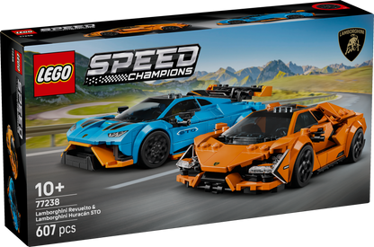 LEGO Lamborghini Revuelto & Lamborghini Huracán STO 77238 Speedchampions