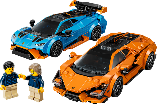 LEGO Lamborghini Revuelto &amp; Huracán STO 77238 Speedchampions (طلب مسبق: أغسطس)