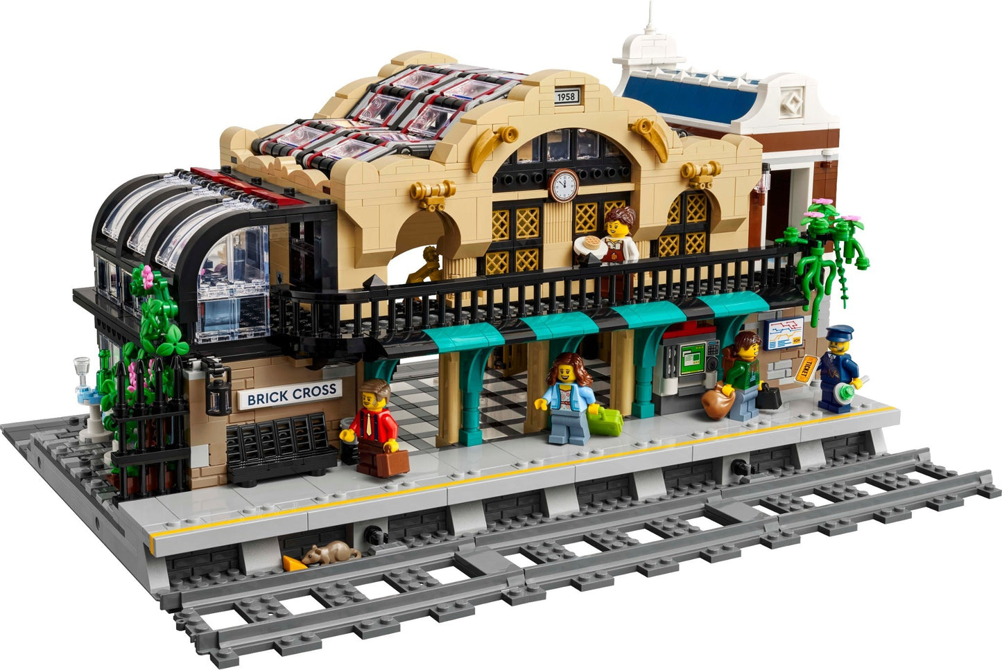 LEGO Brick Cross Train Station 910034 Bricklink