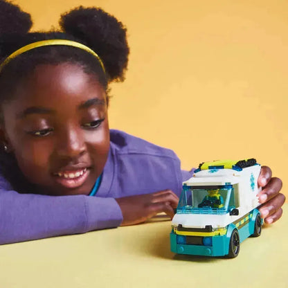 سيارة إسعاف ليجو مع برودرز 60451 سيتي