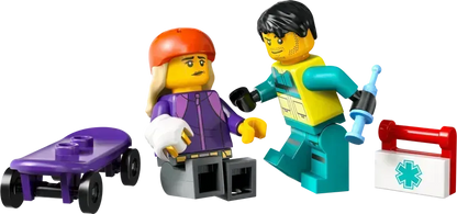 سيارة إسعاف ليجو مع برودرز 60451 سيتي