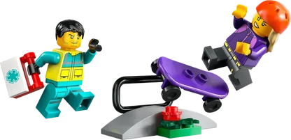 سيارة إسعاف ليجو مع برودرز 60451 سيتي