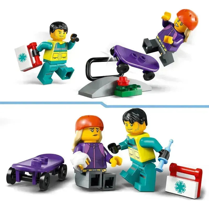 سيارة إسعاف ليجو مع برودرز 60451 سيتي