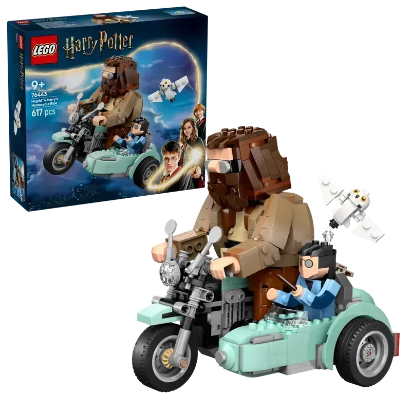 LEGO Hagrid™ ومحرك هاري 76443 هاري بوتر 