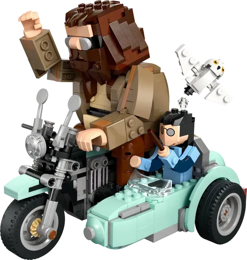 LEGO Hagrid™ ومحرك هاري 76443 هاري بوتر 