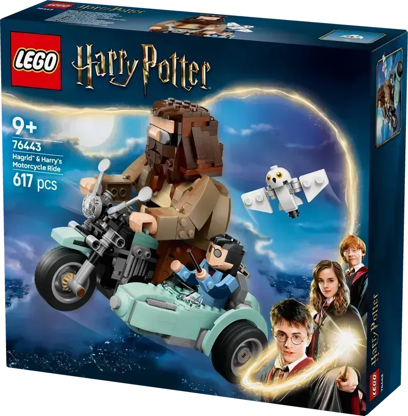 LEGO Hagrid™ ومحرك هاري 76443 هاري بوتر 