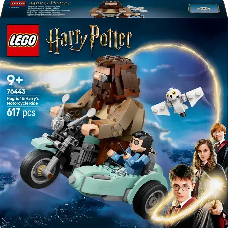LEGO Hagrid™ ومحرك هاري 76443 هاري بوتر 