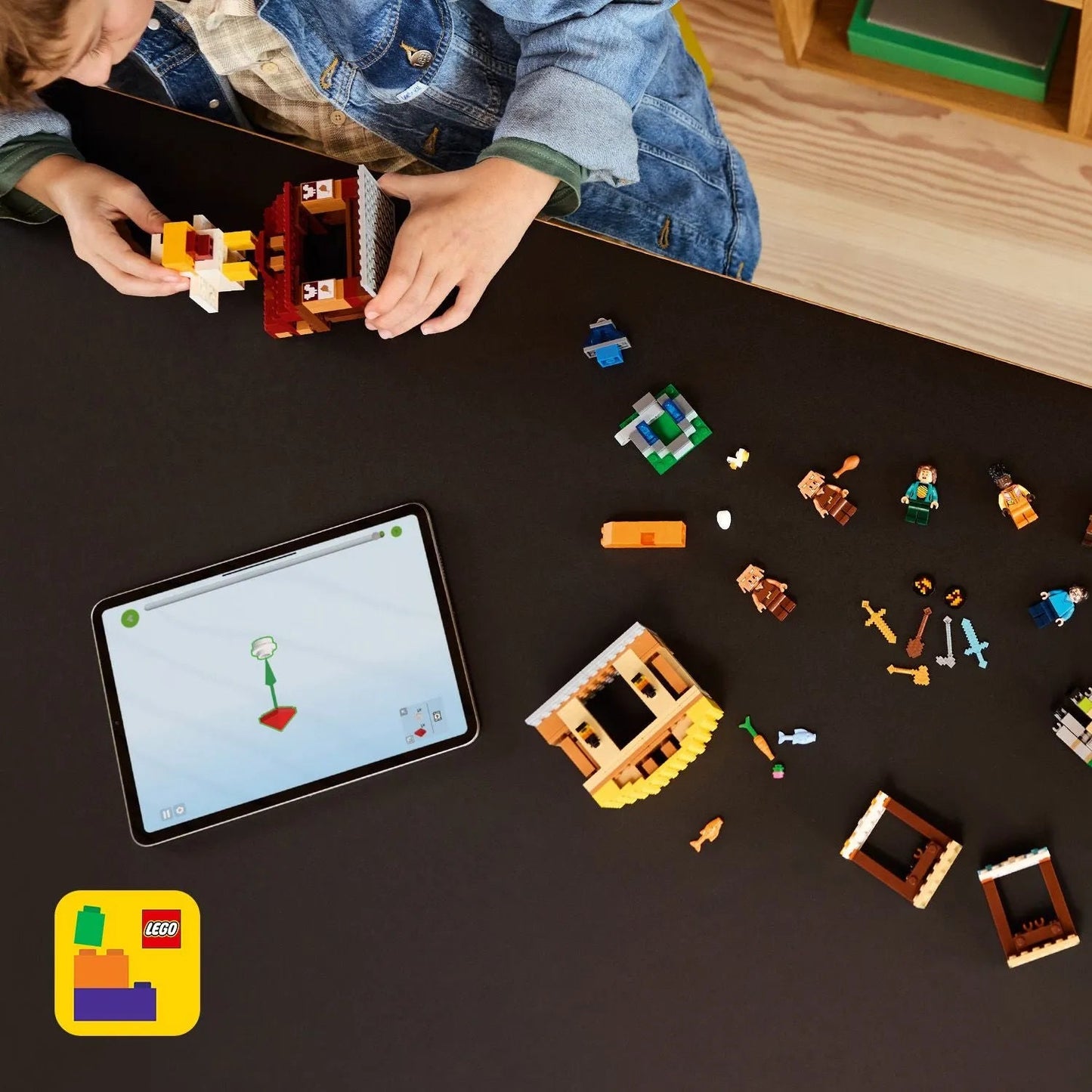 ليجو دي غاست بالون أنفال أوب هيت دورب 21273 ماينكرافت