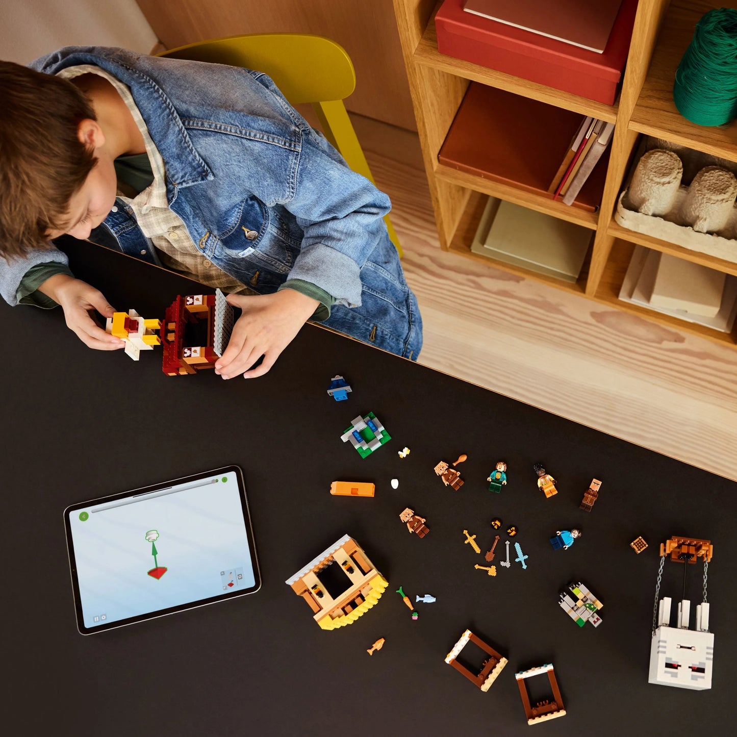 ليجو دي غاست بالون أنفال أوب هيت دورب 21273 ماينكرافت