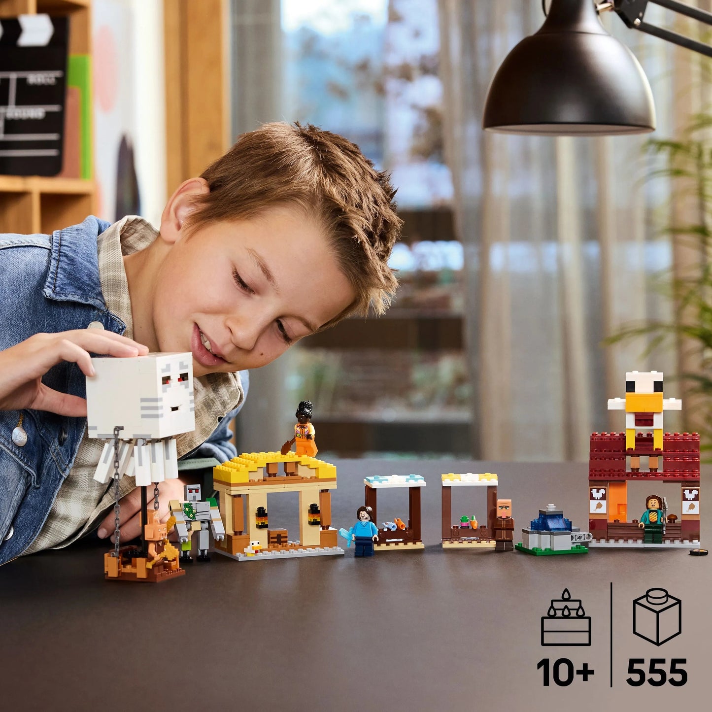 ليجو دي غاست بالون أنفال أوب هيت دورب 21273 ماينكرافت