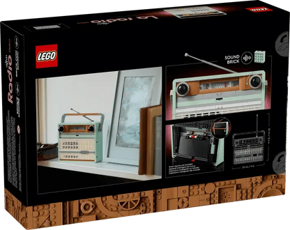 LEGO Retroradio 10334 Icons (levering: januari 2025) LEGO ICONS @ 2TTOYS | Official LEGO shop😊🥰 LEGO €. 99.99