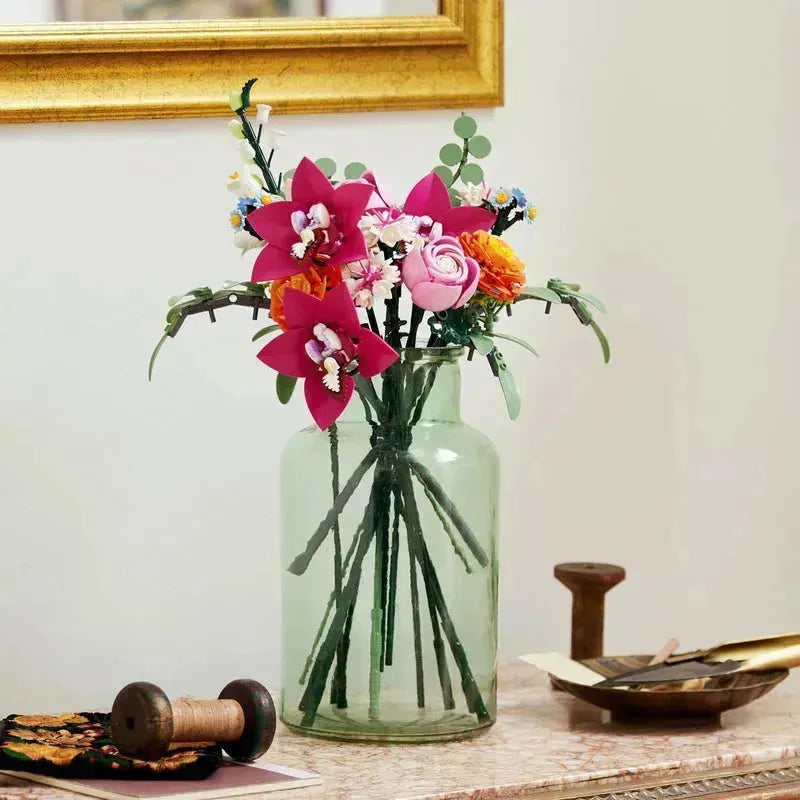 LEGO 10342 Roze boeket, nieuwe bloemenset van LEGO