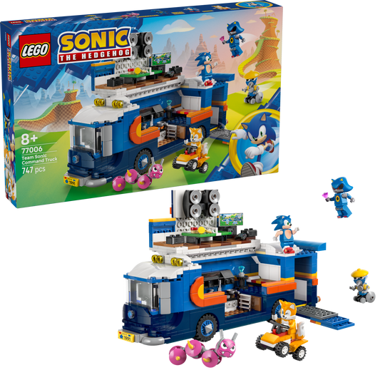 LEGO Team Sonic commandotruck 77006 Sonic (Pre-Order: augustus)