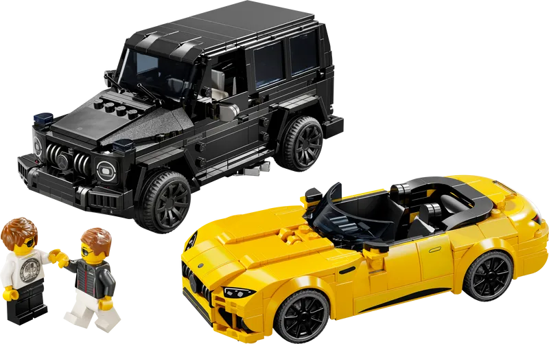 LEGO The Mercedes-AMG GT Roadster 2024 & AMG G 63 G-Wagon 76924 Speedchampions