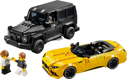 LEGO The Mercedes-AMG GT Roadster 2024 & AMG G 63 G-Wagon 76924 Speedchampions