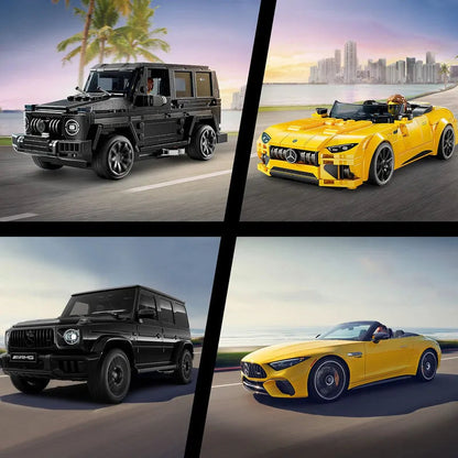 LEGO The Mercedes-AMG GT Roadster 2024 & AMG G 63 G-Wagon 76924 Speedchampions