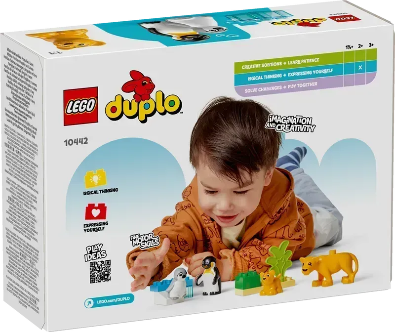 LEGO Wild Animal Families Penguins Lions 10442 DUPLO