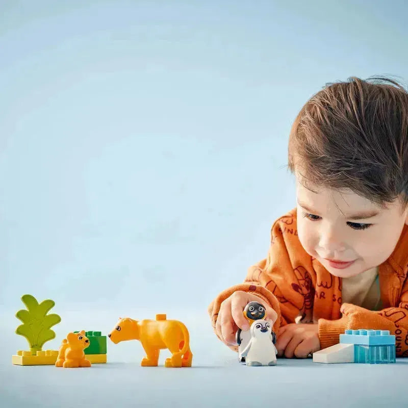 LEGO Wild Animal Families Penguins Lions 10442 DUPLO