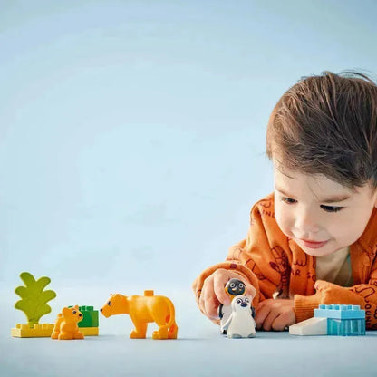 LEGO Wild Animal Families Penguins Lions 10442 DUPLO