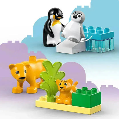 LEGO Wild Animal Families Penguins Lions 10442 DUPLO